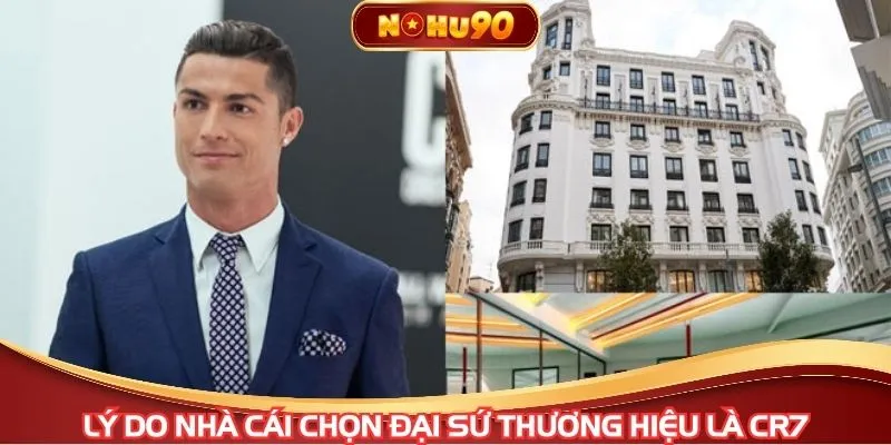 Lý do nhà cái chọn đại sứ thương hiệu là CR7